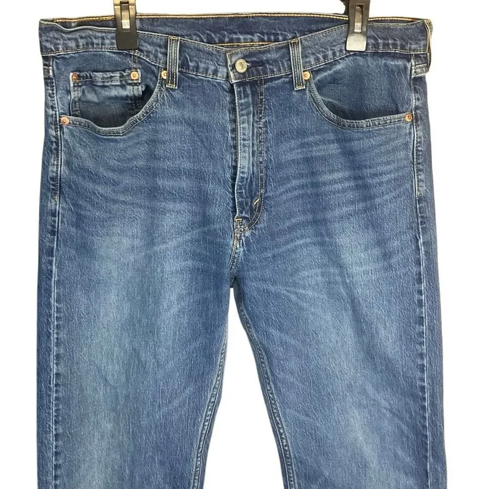 Levi’s 505 medium wash non ripped jeans men’s 36/32 #756